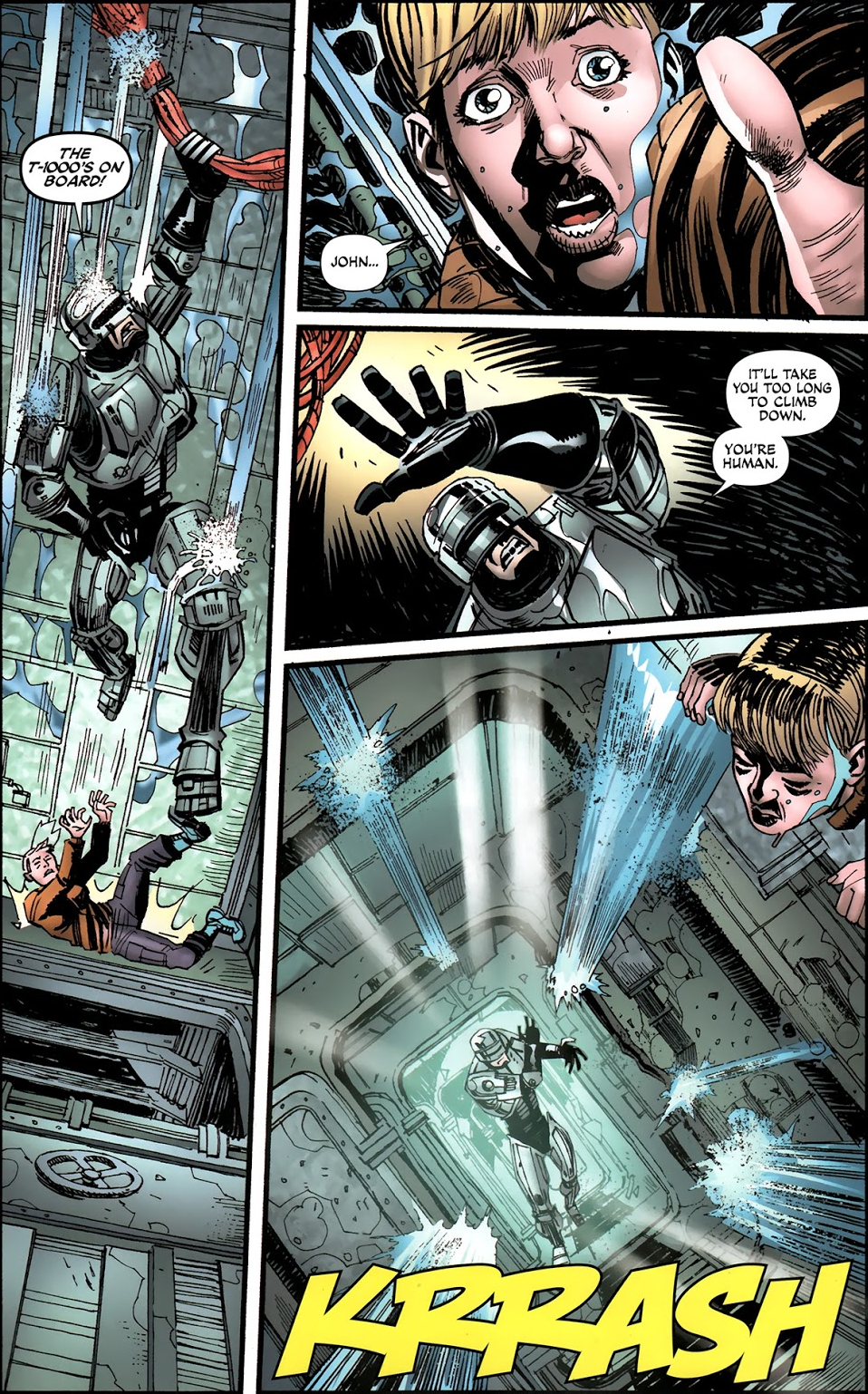 Terminator & RoboCop-Kill Human #4-Taking The Dangerously Fast Way Down ...