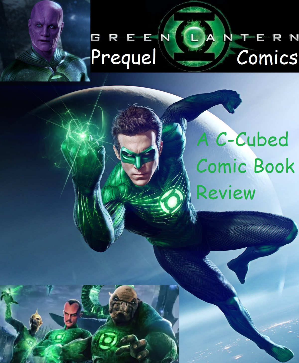C-Cubed Comic Book Review: “Green Lantern: The Movie Prequel Comics”