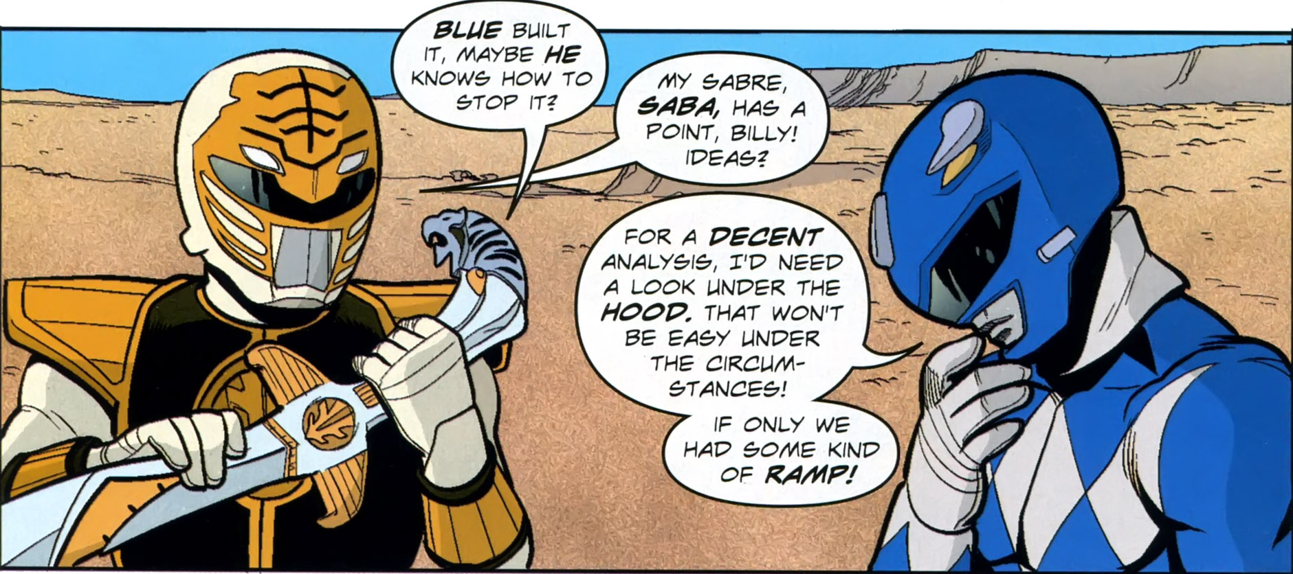 MMPR FCBD-How Can We Take Out A Rampaging Rad Bug! – Casual Comix Critique