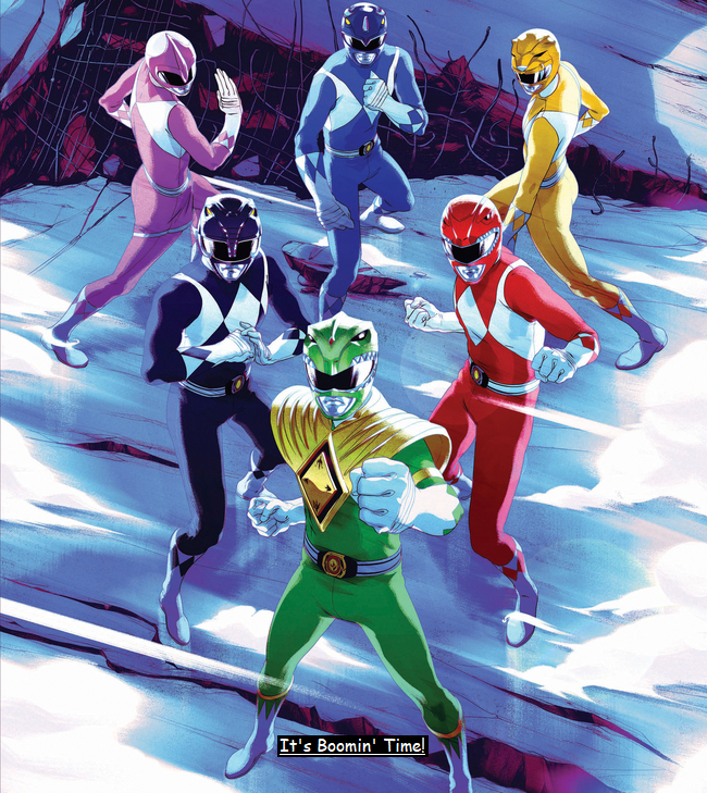 It’s Boomin’ Time! (Part 3): Mighty Morphin Power Rangers #5-8 & 2016 Annual
